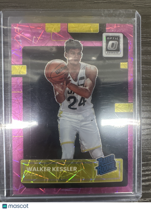 2022-23 Panini Donruss Optic Rated Rookie Pink Velocity Walker Kessler /79