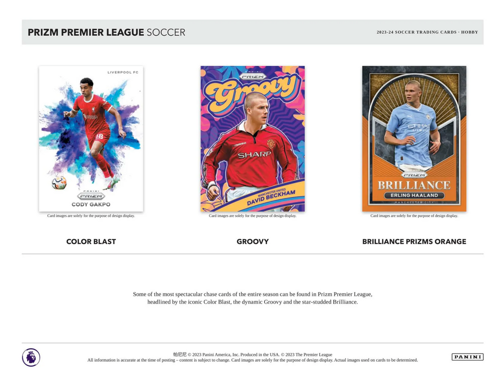 2023-24 Panini Prizm Premier League Soccer Hobby Box