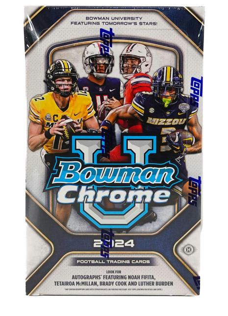 2024 Topps Bowman University Football Hobby Box