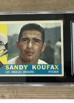 1960 Topps Sandy Koufax SGC 4