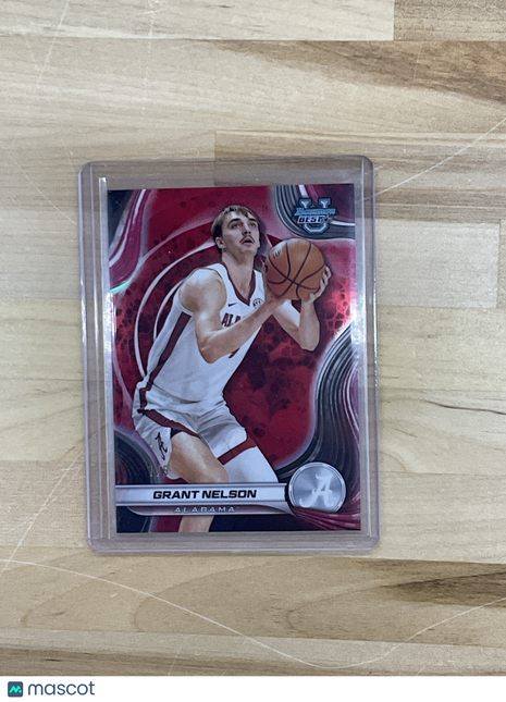2024/25 Bowman Best Grant Nelson Red /5 Alabama