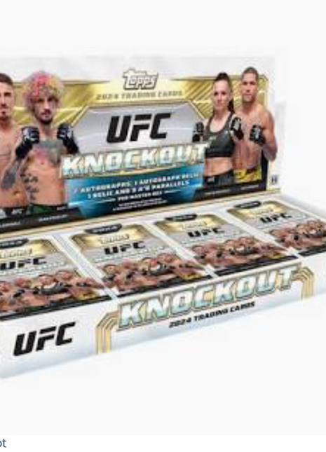 2024 Topps UFC Knockout Hobby Box