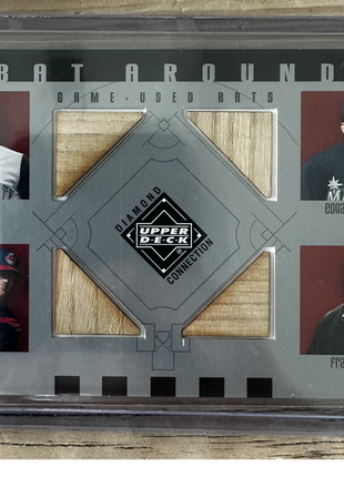 2002 Upper Deck Bat Around Sweeny/Martinez/Thome/Thomas \