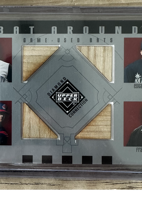 2002 Upper Deck Bat Around Sweeny/Martinez/Thome/Thomas \
