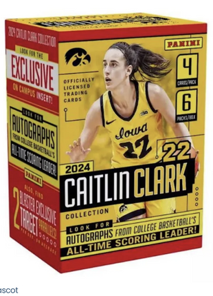 2024 Panini Caitlin Clark Collection Basketball 6-Pack Blaster Box