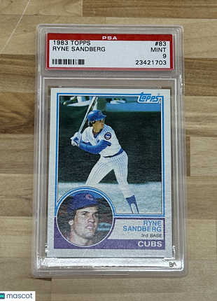1983 Topps Ryne Sandberg #83 PSA 9