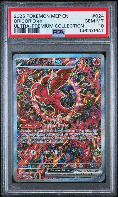 2025 Pokemon Mega Evolution Promo Oricorio ex 024 PSA 10