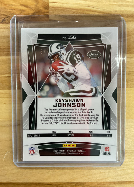 2024 Obsidian Keyshawn Johnson /5
