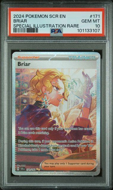 2024 Stellar Crown Briar SIR #171 PSA 10