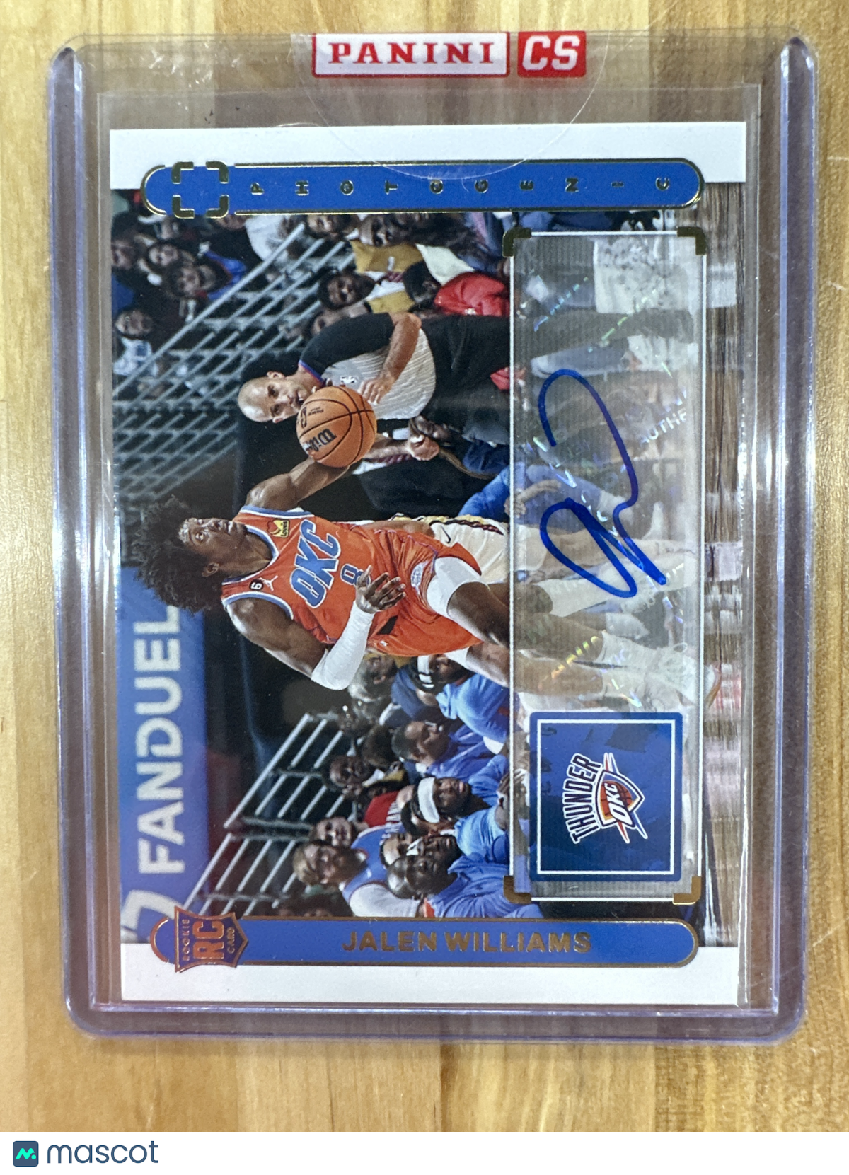 2022 Photogenic Jalen Williams Rookie Auto Thunder
