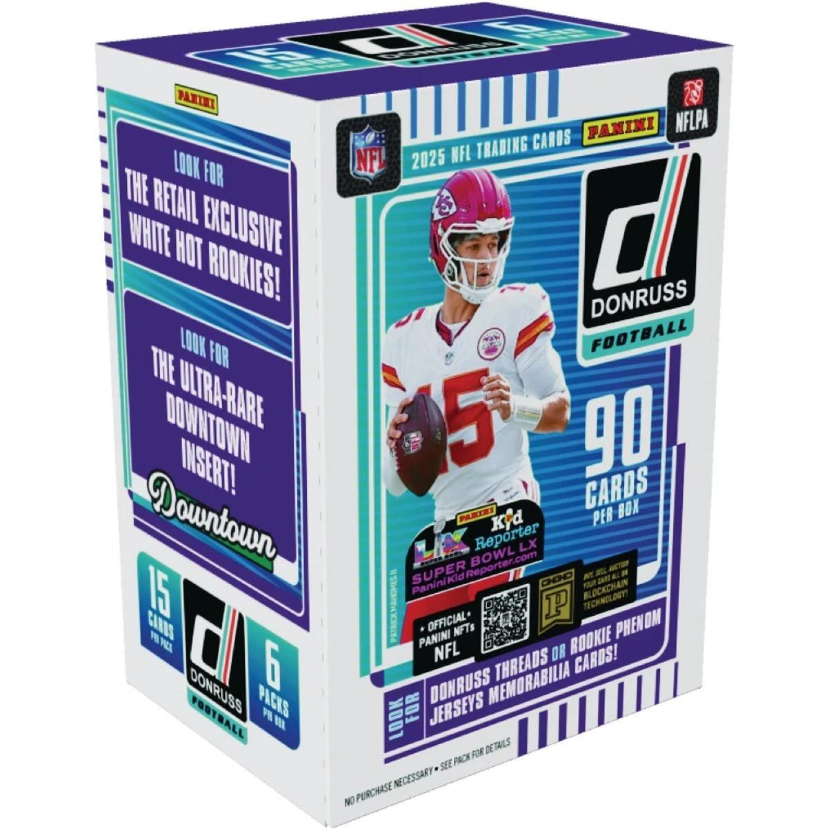 2025 Panini Donruss Football Trading Cards Blaster Box