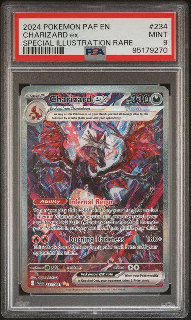 2024 Pokemon Paldean Fates Charizard ex 234 PSA 9