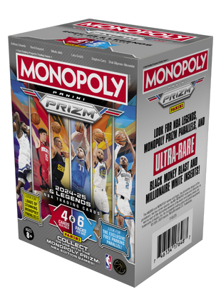 2024-25 & Legends Panini Prizm Monopoly NBA Basketball Blaster Box