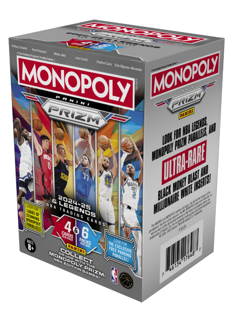 2024-25 & Legends Panini Prizm Monopoly NBA Basketball Blaster Box