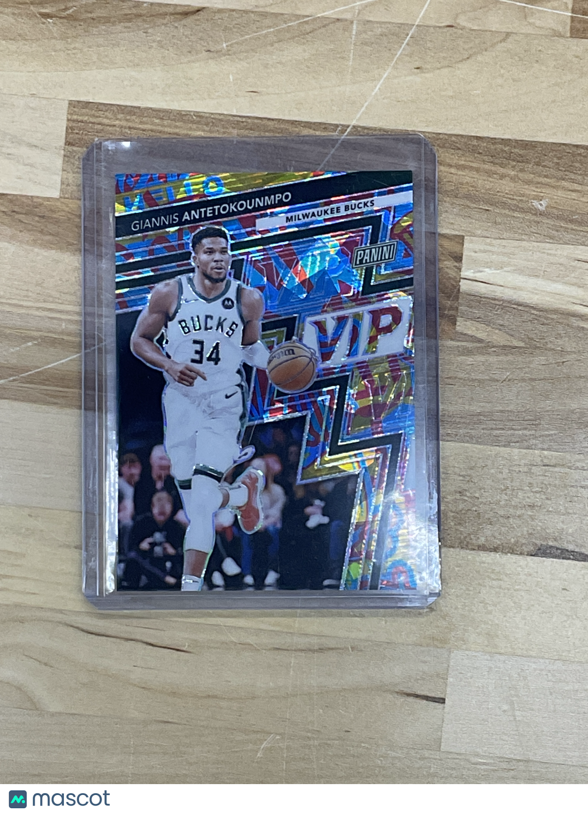 2025 National VIP Giannis Antetokounmpo VIP Hello Cracked Ice /45