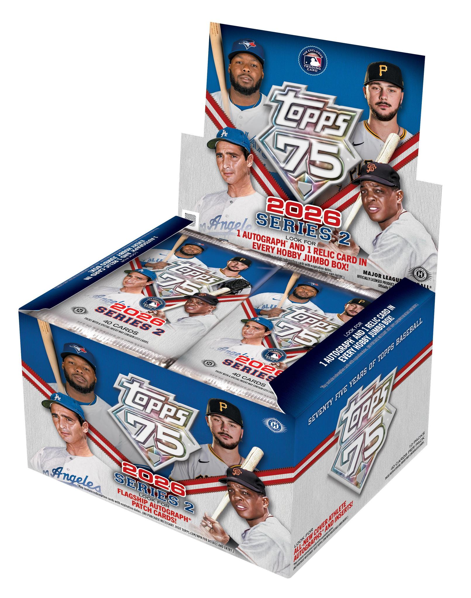 2026 Topps MLB Series 2 Jumbo Box
