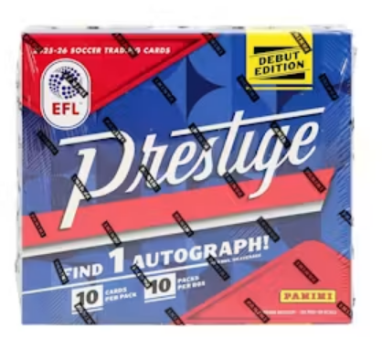 2025/26 Panini Prestige EFL Soccer Hobby