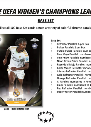 TOPPS CHROME UEFA WOMEN’S CHAMPIONS LEAGUE 2023/24