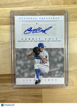 2015 National Treasures Gerrit Cole Signature 1/1 Auto