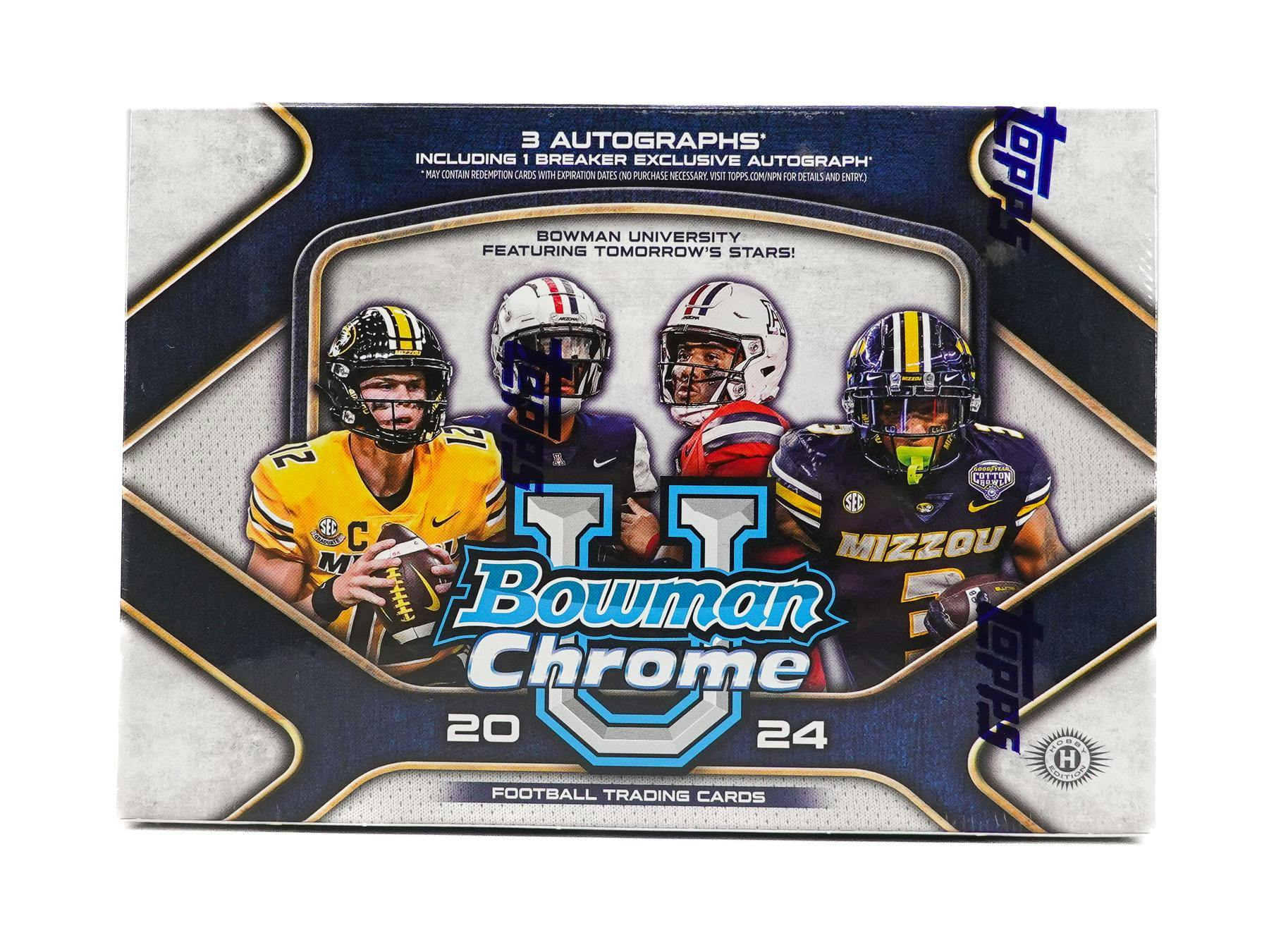 2024 Bowman University Football Breakers Delight Box