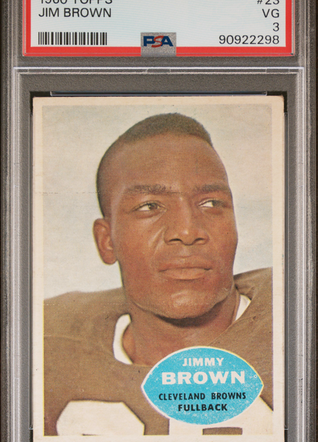 1960 Topps Jim Brown #23 PSA 3