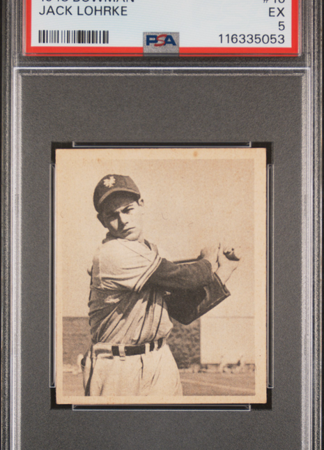 1948 Bowman Jack Lohrke #16 PSA 5