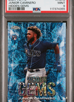 2024 Topps Hidden Gems Junior Caminero #HG16 PSA 9