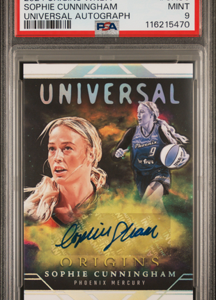 2024 Panini Origins WNBA Universal Autographs Sophie Cunningham #UASC PSA 9