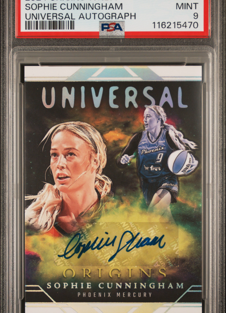 2024 Panini Origins WNBA Universal Autographs Sophie Cunningham #UASC PSA 9
