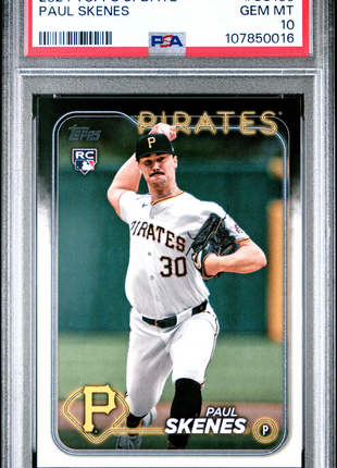 2024 Topps Update Paul Skenes #US100 PSA 10