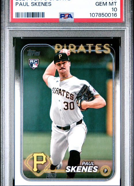 2024 Topps Update Paul Skenes #US100 PSA 10