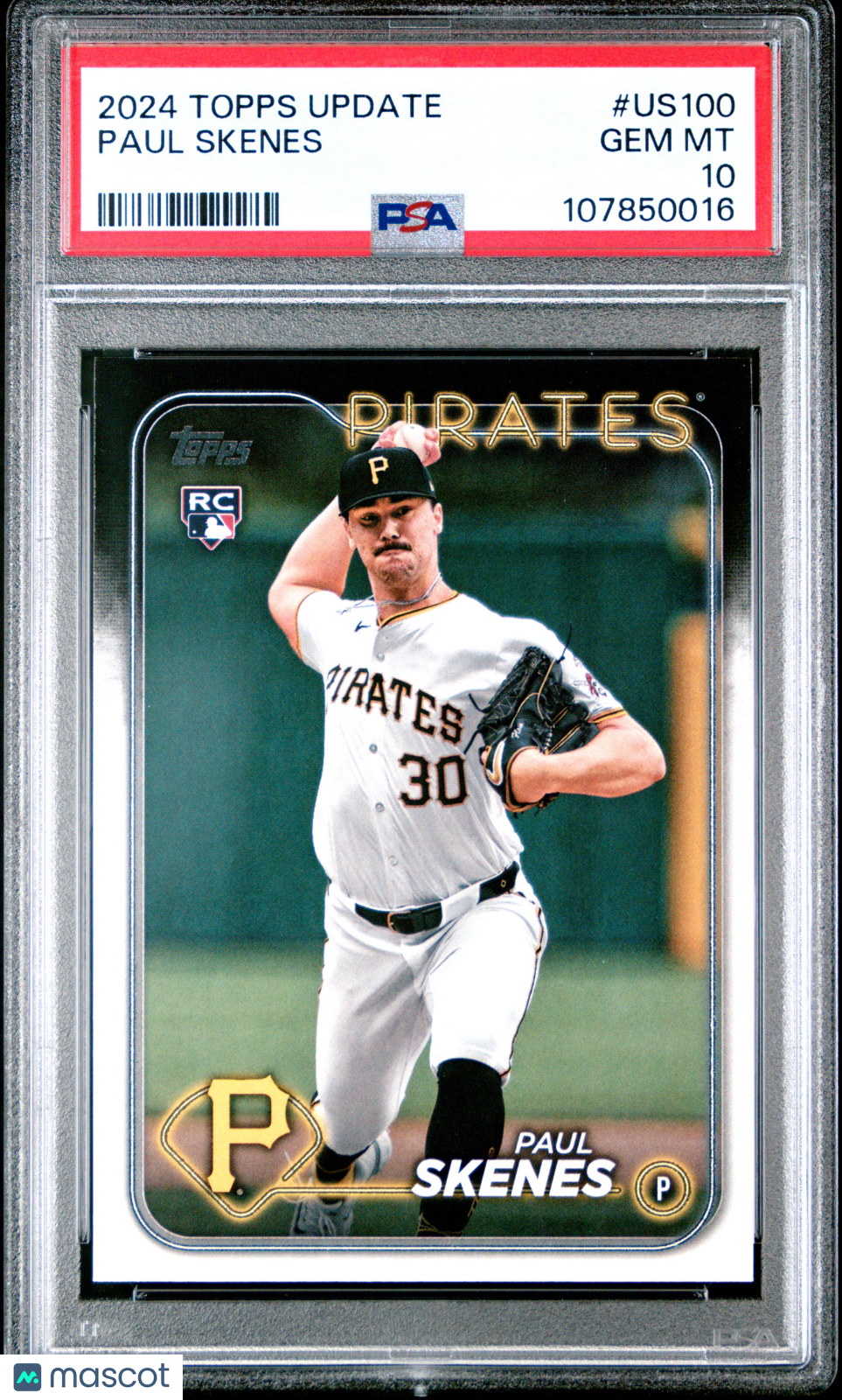 2024 Topps Update Paul Skenes #US100 PSA 10