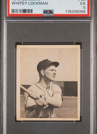 1948 Bowman Whitey Lockman #30 PSA 5