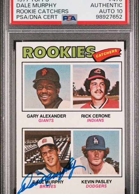 1977 Topps Rookie Catchers Rookie Catchers #476 PSA A