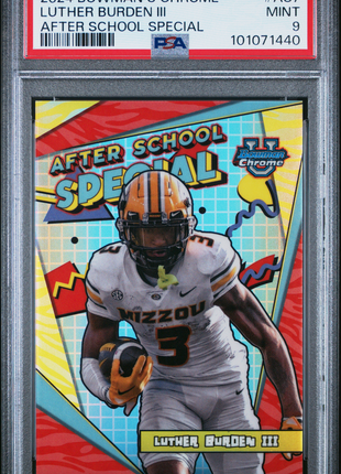 2024 Bowman University Chrome After School Special Luther Burden III #AS7 PSA 9