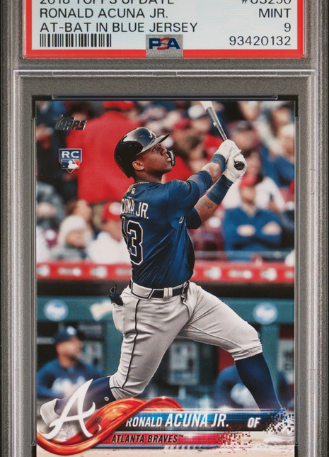 2018 Topps Update Ronald Acuna JR. #US250 PSA 9
