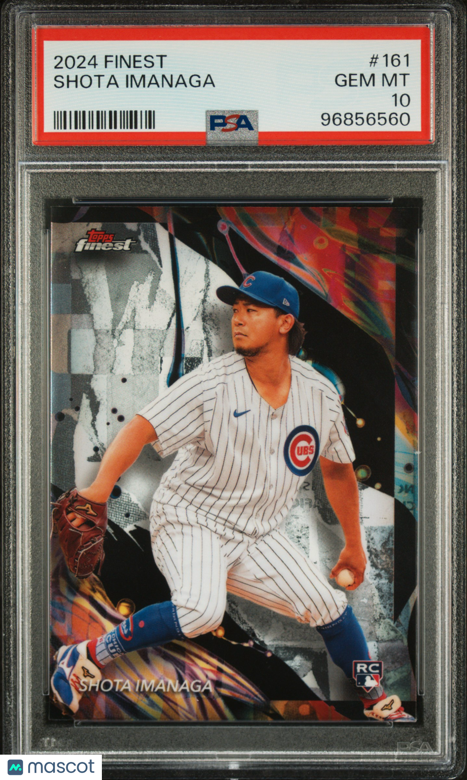 2024 Topps Finest Shota Imanaga #161 PSA 10