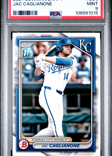 2024 Bowman Draft Jac Caglianone #BD8 PSA 9