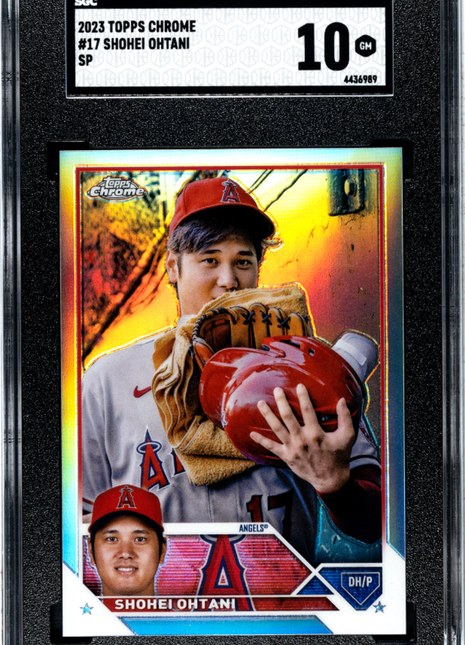 2023 Topps Chrome Shohei Ohtani Image Var. #17 SGC 10