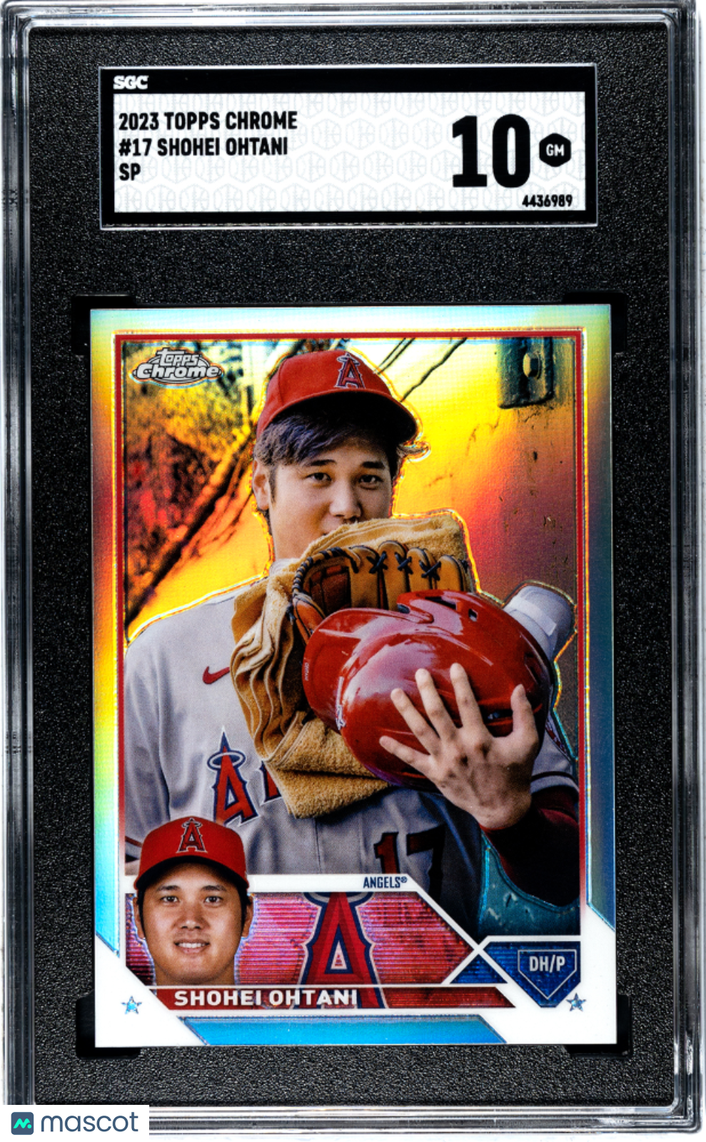 2023 Topps Chrome Shohei Ohtani Image Var. #17 SGC 10