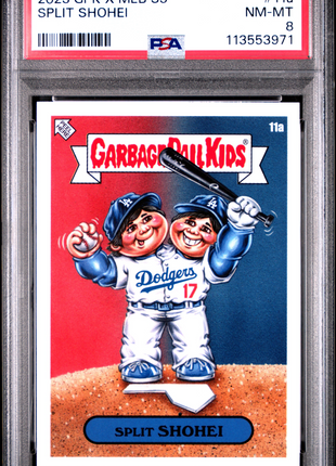 2023 Topps Garbage Pail Kids X MLB Series 3 Split Shohei #11a PSA 8