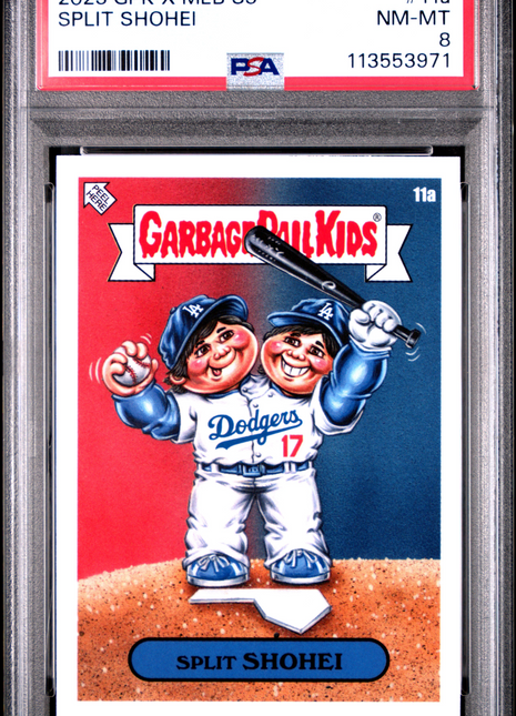 2023 Topps Garbage Pail Kids X MLB Series 3 Split Shohei #11a PSA 8