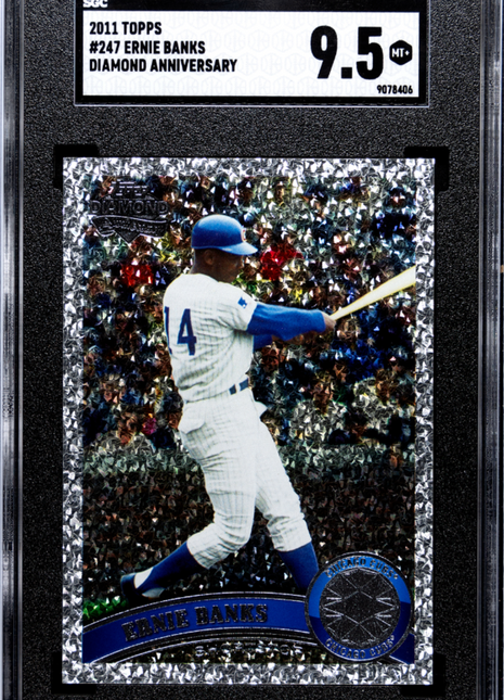 2011 Topps Ernie Banks Diamond Anniversary #247 SGC 9.5