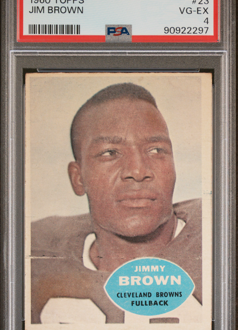 1960 Topps Jim Brown #23 PSA 4
