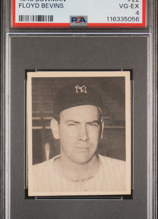 1948 Bowman Floyd Bevins #22 PSA 4