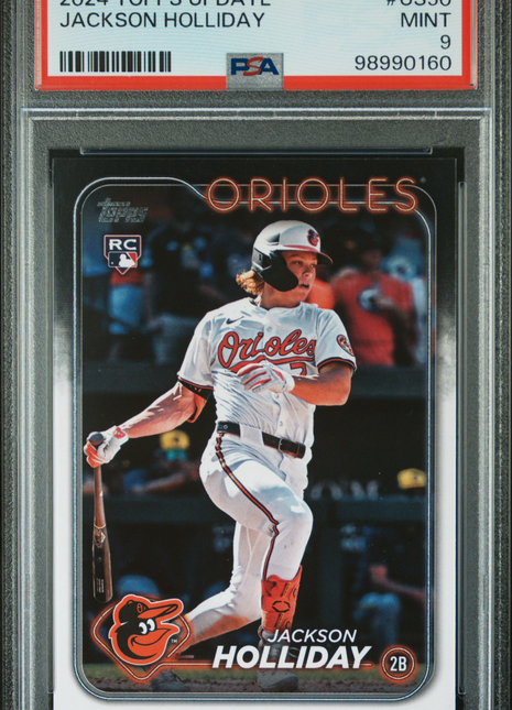 2024 Topps Update Jackson Holliday #US50 PSA 9