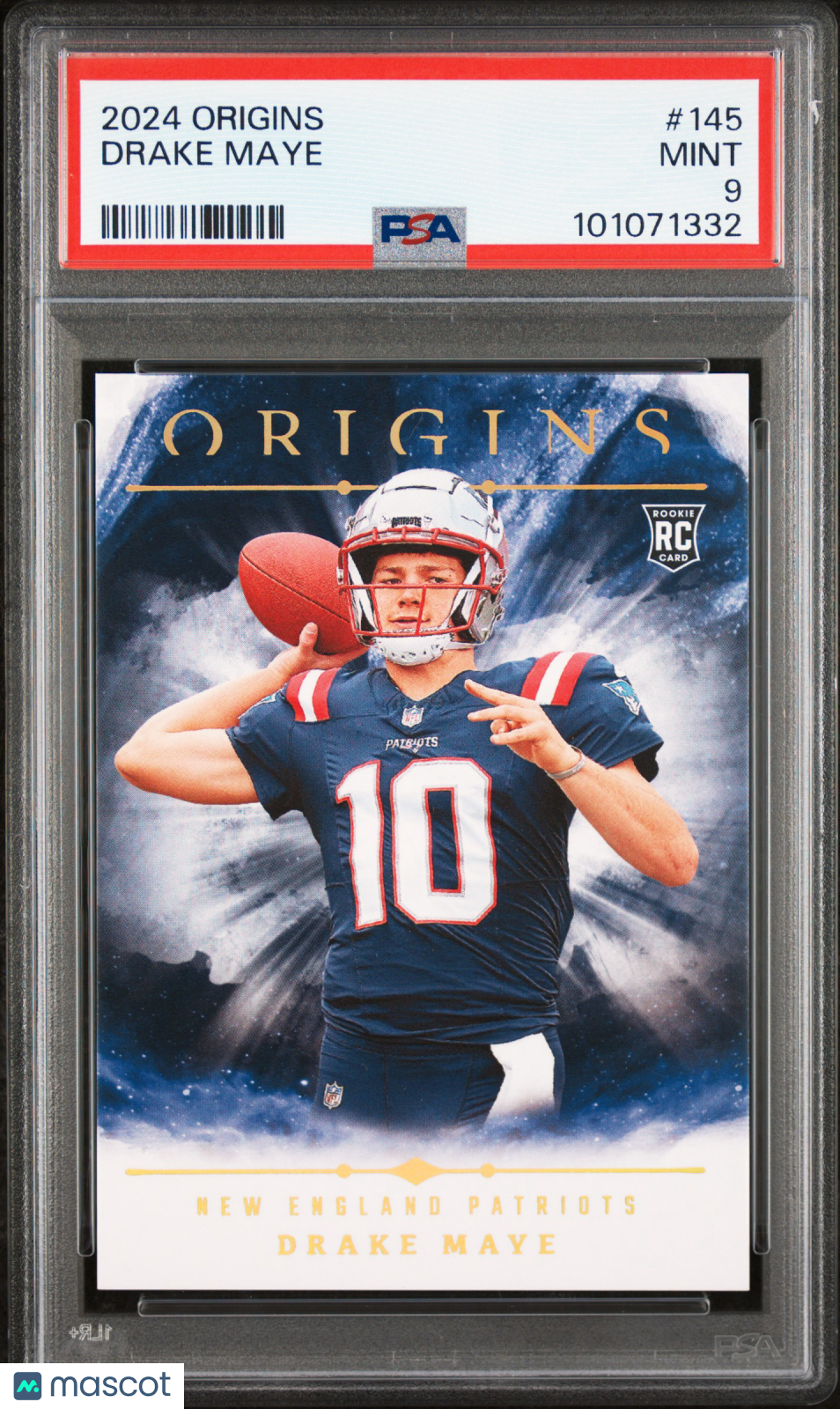 2024 Panini Origins Drake Maye #145 PSA 9