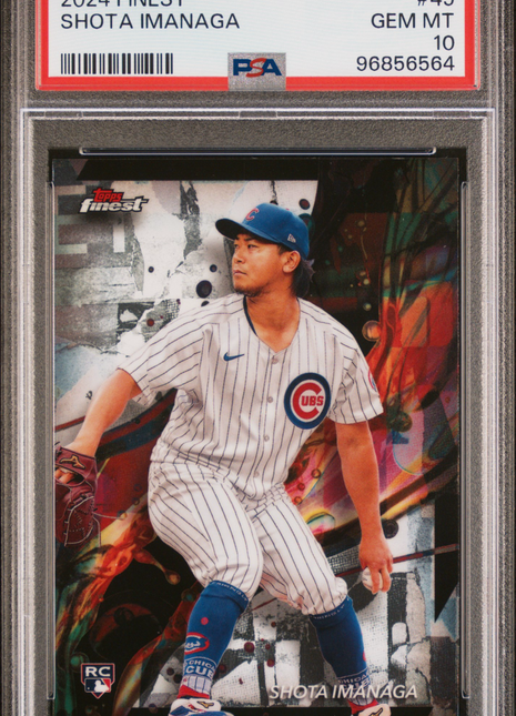 2024 Topps Finest Shota Imanaga #45 PSA 10