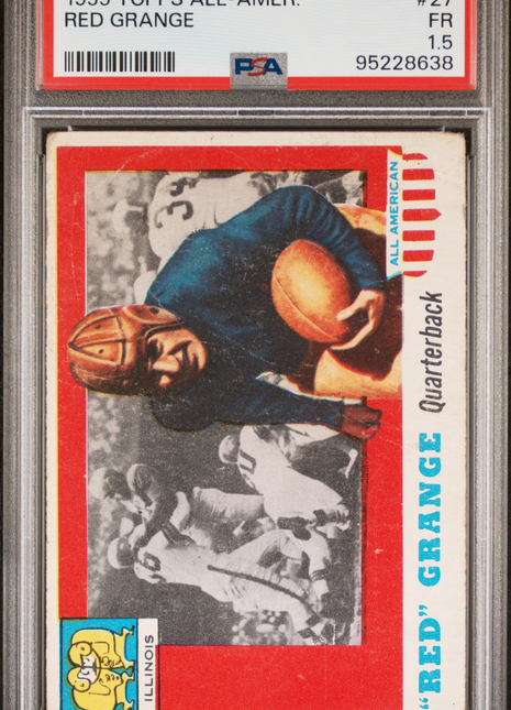 1955 Topps All-Amer. Red Grange #27 PSA 1.5