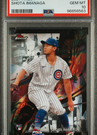 2024 Topps Finest Shota Imanaga #45 PSA 10